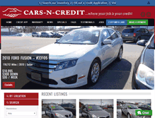 Tablet Screenshot of cars-n-credit.com